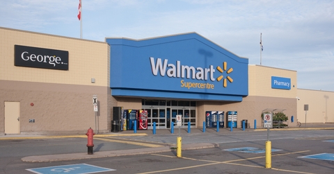 Walmart storefront