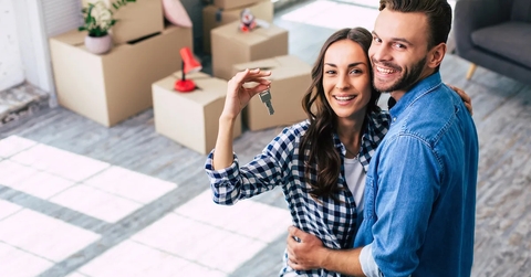 Smiling New Homeowners