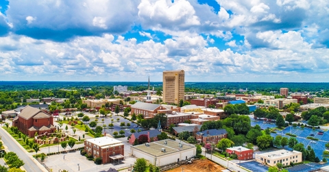Downtown Spartanburg South Carolina 