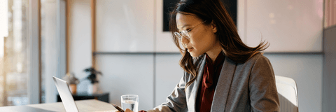person at computer
