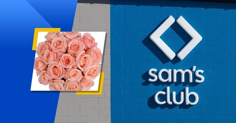 Sam's club exterior logo and featured product