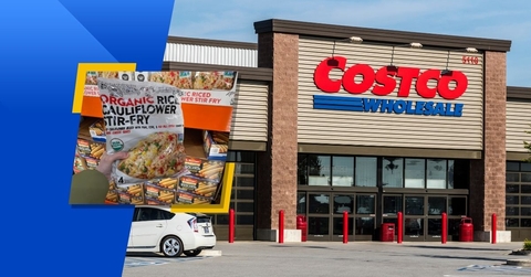 Costco store exterior and featured product