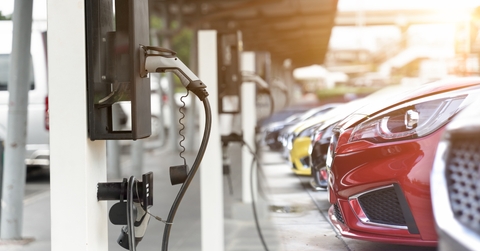 electric car charging station