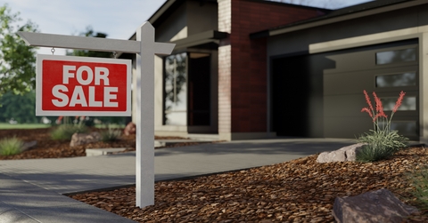 for sale sign in front