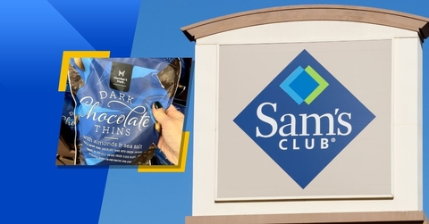 Sam&#x27;s Club store with Members Mark Dark Chocolate Thins