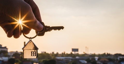 house model and key