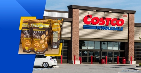 costco store exterior and featured item