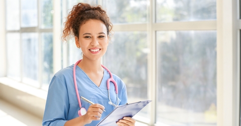 nurse in clinic