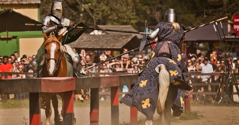 A medieval fair