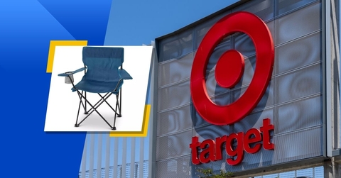 target store logo and featured item