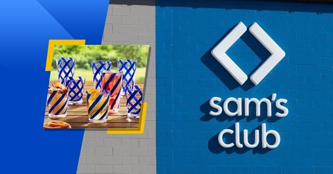 sam&#x27;s club store logo and featured item