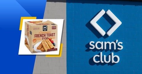 sam&#x27;s club store logo and featured item