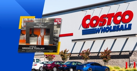 Costco store exterior and featured item
