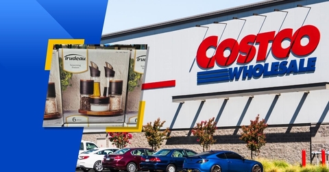 costco store exterior and featured item