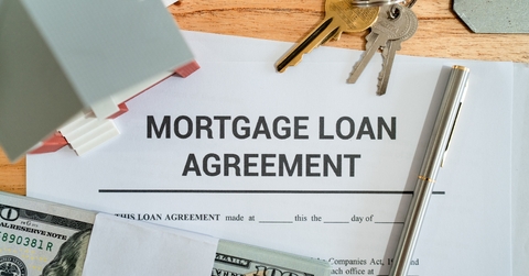 mortgage loan agreement contract papers