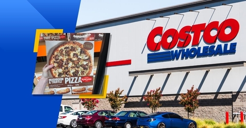 costco store exterior and featured item