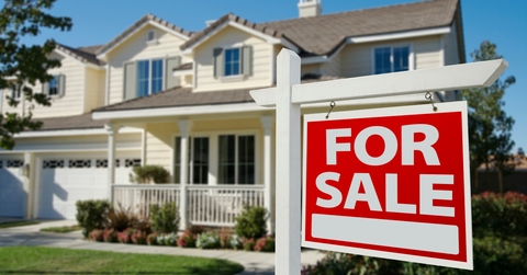home for sale sign