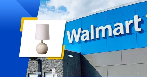 walmart store exterior and featured item