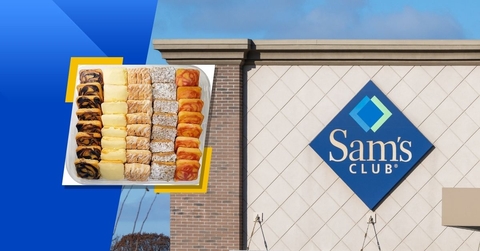 sam&#x27;s club store exterior and featured item