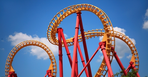 looping roller coaster