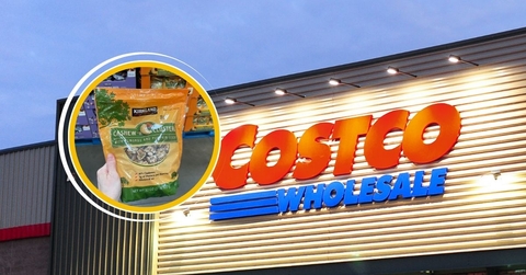 Costco store exterior and featured item