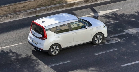 Kia Soul on road