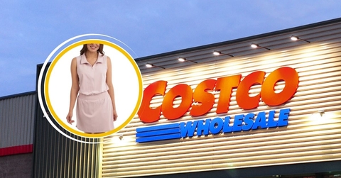 Costco store exterior and featured item