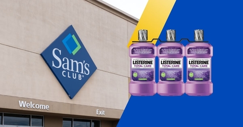 Sam&#x27;s club store exterior and featured item