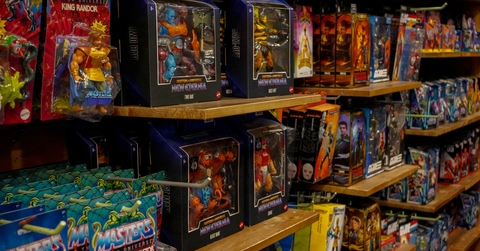 collectible items from popular movies
