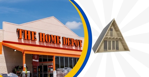 Original Home Depot Template A Frame