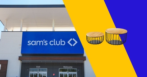 sam&#x27;s club store logo and featured item