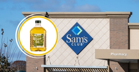 Sam's Club template with olive oil
