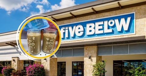 five below store exterior and featured item