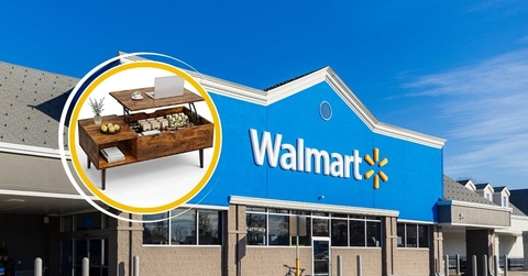 Walmart template with coffee table