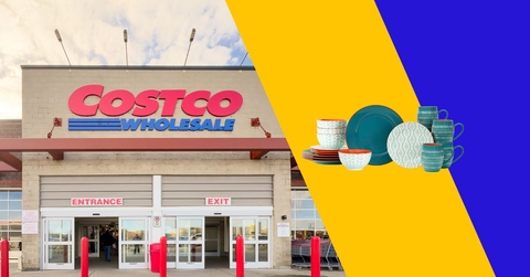 costco store exterior and featured item