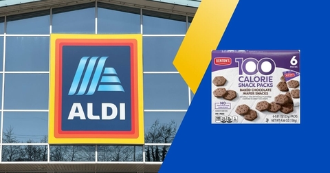 Aldi template with 100 calorie snack pack