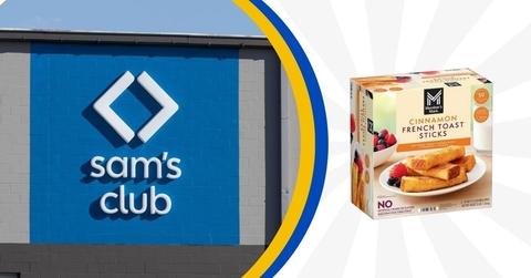 Sam&#x27;s club store logo and featured item