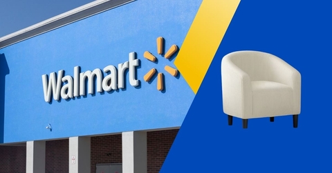 walmart store exterior and featured item