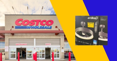 Costco template with Artika LED Ceiling Fan