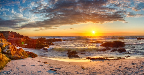 sunset on 17 mile drive