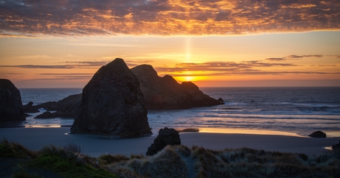 beautiful sea stacks at the oregon coast