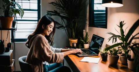 work from home concept