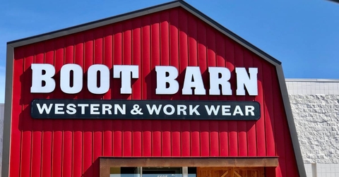 Exterior of a Boot Barn Western and Work Wear retail location