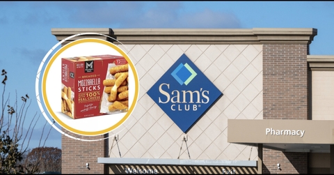 Original Sam&#x27;s Club Template 3 Mozzarella sticks