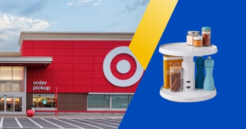 Original Target Template 1 YouCopia Crazy Susan Two-Tier Turntable