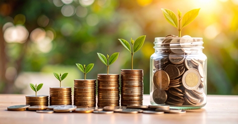 Concept of a retirement savings plan