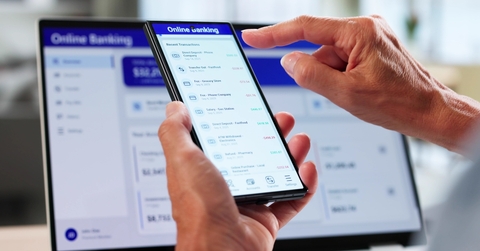 Online banking checking account