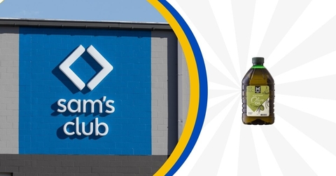 Sam's Club template with Member's Mark olive oil