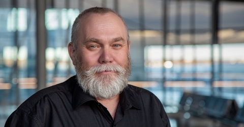 55 year old man in office