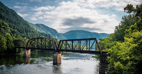 west virigina rail road bridge